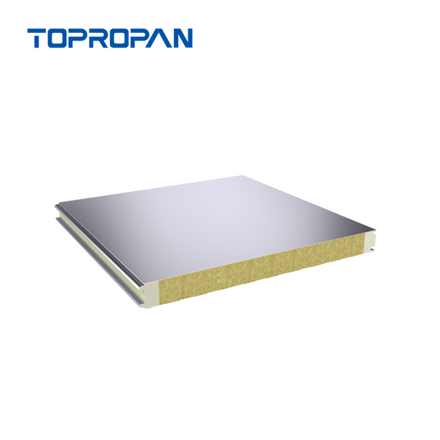 Rock wool Cold Storage Sandwich Panel