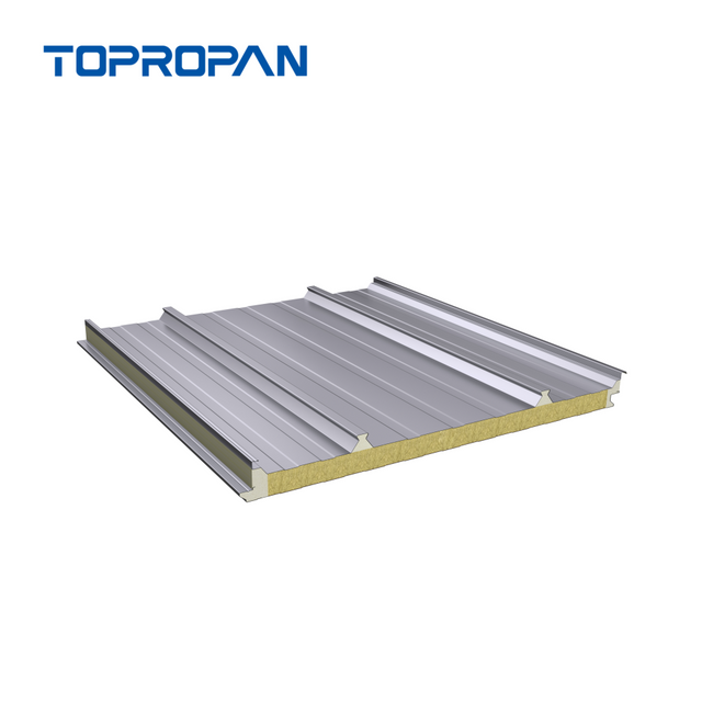 Photovoltaic Rock Wool Roof Sandwich Panel