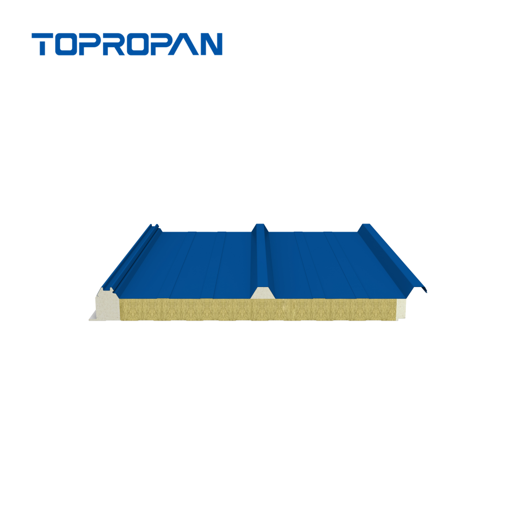 3ribs roof sandwich panel installation